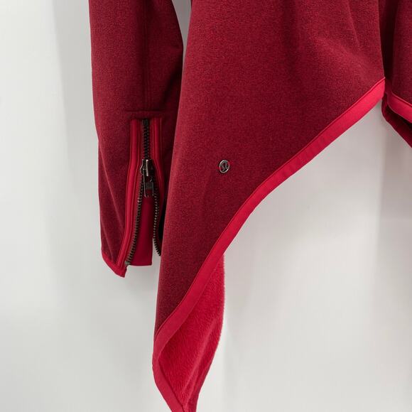 Lululemon Presence Of Mind Jacket Deepest Cranberry Jacket Red Women's Size 4 - Picture 9 of 12